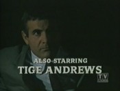 The Mod Squad television show: Adam Greer by Tige Andrews Season 1 credit