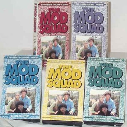 Mod Squad VHS tapes