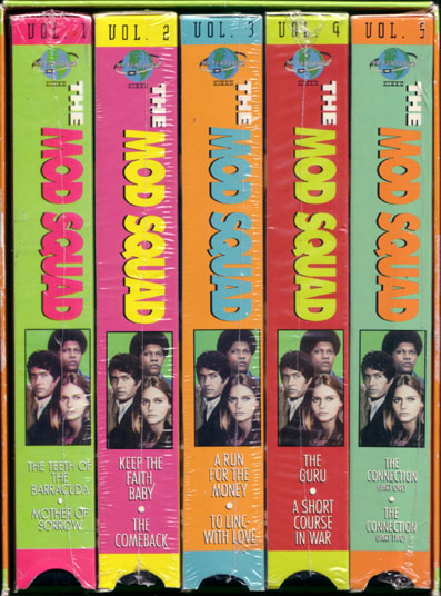 Mod Squad VHS tapes